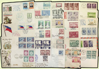 1954-1962年美國.菲律賓.越南首日封29封,部分實寄台灣,多數為菲律賓,貼票精彩