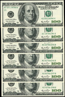 美國(AMERICA)2006年富蘭克林像100美元6枚,尤利西斯·格蘭特像50元2枚,95-97新(Page 112)