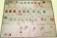 台灣郵資片共68片(其中蓋銷30片,未使用38片),包括:韓目#168,#169,#171至#175,#177,#179,#182至#201,#204至#215 (參考價NT$ 3000元)