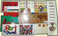 1982-1991年新中國賀年郵資片共28套,均全新未使用,不成套5片(其中2片銷戳),成套包括:(1)HP1.二片全3套;(2)HP2.四片全5套;(3)HP4.五片全7套;(4)HP5.五片全3套;(5)HP6.二片全2套;(6)HP7.二片全1套;(7)HP8.二片全1套;(8)HP9.二片全2套;(9)HP10.二片全4套(Page 277)