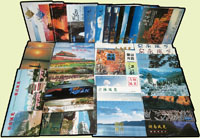 中國國內(A).國際航空(B)彩色風景郵資片,共40套,均全新未使用,包括:(1)FP-1.河北風光(A).(B)各2套,其中(A).(B)各1套無封套;(2)FP-2.雲南風光,FP-3.江蘇風光,FP-4.山西風光,FP-5.新疆風光,FP-6.遼寧風光,FP-7.武陵源風光,FP-8.貴州風光,FP-9.福建風光,FP-10.河南風光,FP-11.北京風光,FP-12.安徽風光,FP-13.吉林風光,FP-14.重慶風光,FP-15.江西風光,FP-16.湖南風光,FP-17.黑龍江風光,FP-18.青海風光,FP-19.山東風光,以上皆(A).(B)各1套,均附封套;品種豐富,保存佳,總重約1900g,VF-F;歡迎親臨檢視或網上瀏覽全貌