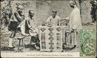 1914年香港街頭卜卦黑白片,貼港郵2先2枚,銷香港6.JUN.14,經上海10.JUN.14,奉天14.JUN.14,寄法國巴黎1.Ⅶ.1914到戳(Page 278)