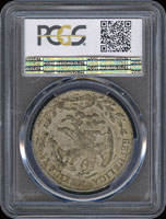 墨西哥(MEXICO)1880年8R鷹洋銀幣,Zs版,PCGS AU55 金盾(Page 24)