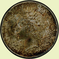 美國(AMERICA)1922年和平鷹1元銀幣,UNC(Page 34)