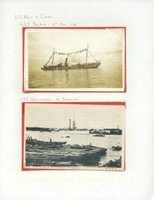 1920-1941年美國在華軍艦封片小集,含實寄封片35件,黑白片及照片9件(未寄),貼美國或港郵及帆船票,寄出地涵蓋上海,煙台,秦皇島,青島,南京,漢口,宜昌,重慶,菲律賓,美國亞洲艦隊,廈門,北京,很好的一部『美國駐華軍郵』小集(Page 24)