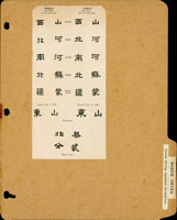 六區票展頁42頁共含新舊票370枚,種類繁多,分類解說清楚,輕貼於展頁紙上,典型的老外收藏方式,VF-F(Page 26)