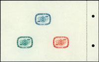 紀43A.軍人節小全張(16.8*10.3cm),帶裝訂邊,右上右下軟折印,無明顯黃斑,VF-F(Page 104)