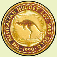 澳洲(AUSTRALIA)1990年鴻運袋鼠1盎司紀念金幣,UNC(Page 40)