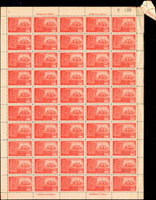 紀28.行憲紀念2000元50枚版張,右上角福耳亂齒變體,VF-F(Page 153)