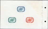 紀43A.軍人節小全張,帶裝訂邊(斷開人為黏合),整理過票面不平,微黃,F(Page 222)