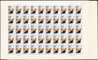 1992-16.青田石雕新票4全6版,共300套,總面值計CNY$810元,原膠折版,其中(4-1)(4-2)各1版背面局部淡黃,其餘每版約有1~4齒緣淡黃,整體品像不錯,VF-F(Page 242)
