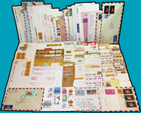 1958~2000年香港.澳門航寄台灣封片共約105件,均自然實寄,保存尚佳,歡迎預覽