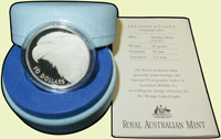 澳洲(AUSTRALIA)鳥類系列1994年鷹40克加厚紀念銀幣,原裝盒.證書,PROOF(Page 41)