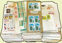 1952~2008年台灣實寄封638封,約10封嚴重破損,多為國內互寄,含掛號.限時專送.平信.印刷品等,貼票銷戳精彩;歡迎至官網瀏覽全貌(Page 147)