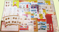 新中國2008~2011年小版張51版,包括:鼠.牛.虎.兔年(四套版),鼠.牛.虎.兔年(六套版),朱仙鎮木版年畫(軟印痕),賀年,第29屆奧林匹克運動會-開幕.火炬接力.運動項目,海峽西岸建設,改革開放30周年,漳州木版年畫,中國與世博會,第16屆亞洲運動會,黃龍風景區,中華人民共和國成立60周年,古代書院(二),中國2010上海世博會,梁平木版年畫,清明節,行書,昆曲,珠江風韵-廣州,梅蘭竹菊,中國資本市場,鳳翔木版年畫,儒林外史,草書,中國曲藝,關公,辛亥革命100周年等等;品種豐富少數重複,VF;歡迎至官網瀏覽全貌(Page 233)