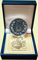 越南(VIETNAM)2001年十二生肖20克精制紀念銀幣,發行量6000枚,原盒裝,證書,PROOF(Page 32)