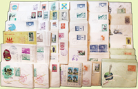 台灣早期低值首日局封713封,部分實寄,包括有:中國農村復興聯合委員會十週年.臺灣省橫貫公路開工週年.母教.臺灣風景(50年版).保衛金馬.第五屆世界森林會議.中華民國建國五十年國慶.前十八寶.臺灣省橫貫路通車.農業普查.國立臺灣科學館.世界難民年.青年暑期訓練.招商局八十五週年.世界童子軍五十週年.廣播事業三十週年.電信七十五週年.臺灣花卉(47年版).臺灣昆蟲(47年版).聯合國教育科學文化組織新廈落成.行憲十週年.世界通信週.世界衛生組織十週年.第十屆航海節等;品像混合多重複,部分微斑點,VF-F;歡迎至官網瀏覽全貌