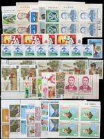 台灣近期新票.小全張.小冊一組,總面值共計NT$4796.5元,多數成套,品像混合,VF-F,歡迎至官網瀏覽全貌