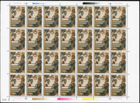 1993-10.水滸傳(第四組)新票4全4版,共112套,原膠挺版,,少數背面有墨痕或小雜點,VF(Page 136)