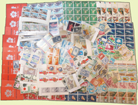 國外郵品一組,含:新票385枚,舊票813枚,國家包括有:日本.澳門.美國.香港.德國.聯合國,多數為日本郵票(含收入印紙),部分成套,另日本1970年萬國博覽會小冊13本,美國木鴛鴦小冊1本;品像混合或有重複,VF-F;歡迎至官網瀏覽全貌