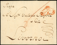 實寄封三封:(1)1846年英國本地實寄封,貼紅便士one penny無齒票1枚銷戳,封微撕損;(2)1779年布拉格寄義大利里窩那封,未貼票,經佛羅倫斯遭退回;(3)1938年中式封背貼國父像倫敦一版5分1枚,銷安徽王村日期不清寄本埠;林茂興舊藏(Page 141)