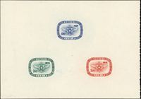 紀43A.軍人節紀念小全張(14.8*10.4cm),無裝訂邊,無黃斑,VF-F(Page 115)