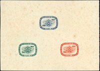 紀43A.軍人節紀念小全張(14.6*10.4cm),無裝訂邊,多斑點,上方軟印痕,F(Page 115)