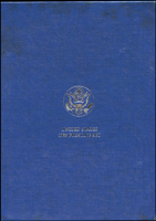 美國(AMERICA)1986年自由女神100週年精制紀念套幣7枚乙套,含:26.73克銀幣1枚,1分~半圓銅幣或鎳幣各1枚,原裝盒.證書,PROOF
